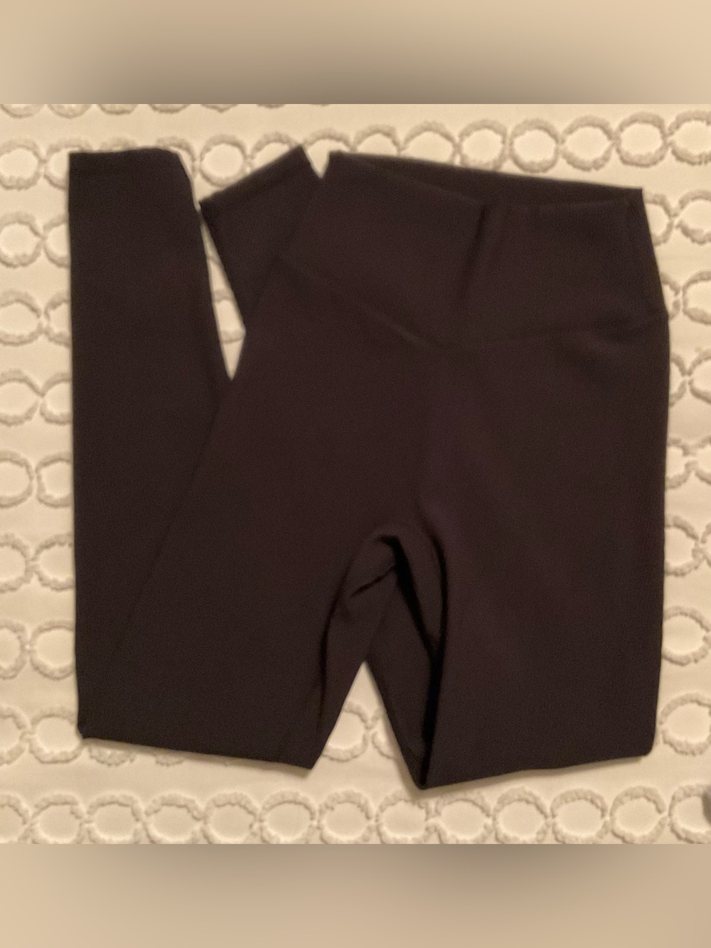 BuffBunny Black High-Waist ribbed Leggings
